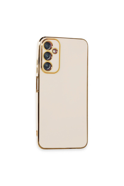 TheGencoo Samsung Galaxy A05S Case Volet Silicone - White