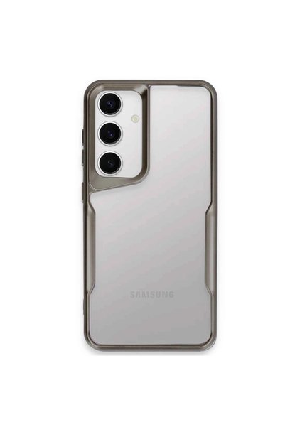 TheGencoo Samsung Galaxy S24 Case Boyi Silicone Cover - Titan Gray