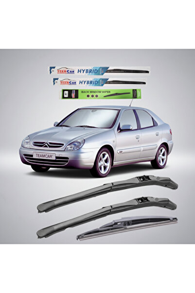 TEAMCAR Lame ștergătoare Citroen Xsara (1997–2006) |   Set complet – TeamCar ®