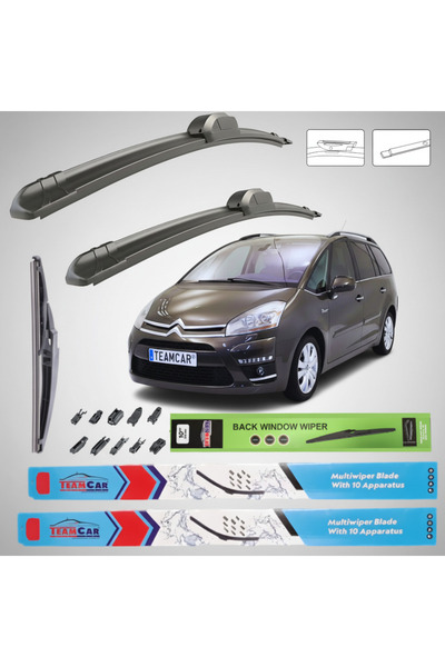 TEAMCAR Citroen C4 Grand Picasso UA (2008–2013) Επίπεδες Υαλοκαθαριστήρες |  ...