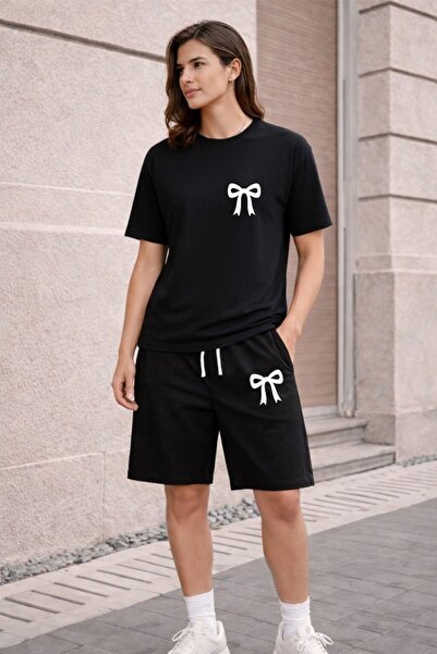 orwen life est. 2022 Συλλογή Bow Γυναικείο Σετ Σορτς Άνετη Εφαρμογή OVERSIZ Μ...