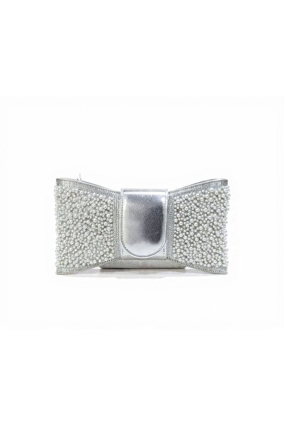 silora "Royal Knot" Evening Bag with Pearls