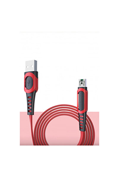 EASERA TİCARET كابل USB صغير DC24 بطول 1.2 متر 4 أمبير - أحمر