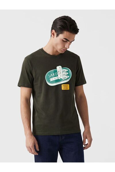 LC Waikiki Crew Neck Printed Men's T-Shirt