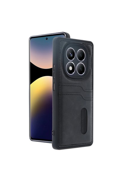 TheGencoo Xiaomi Redmi Note 14 Pro 5g Case Sara Leather Case with Business Ca...