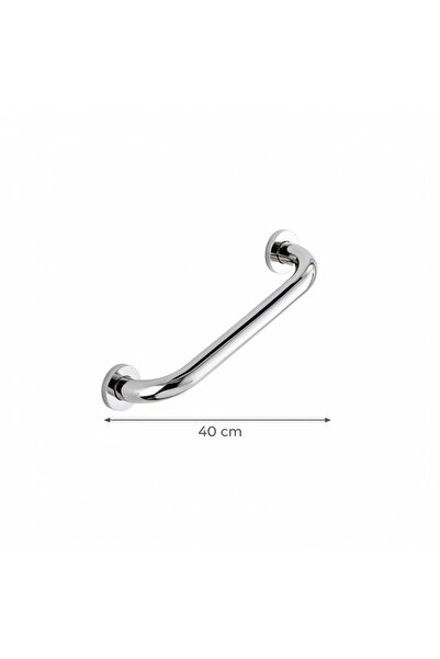 Simply Now Paslanmaz Banyo Tutunma Barı Krom Duş Küvet Destek Tutamağı 40 cm