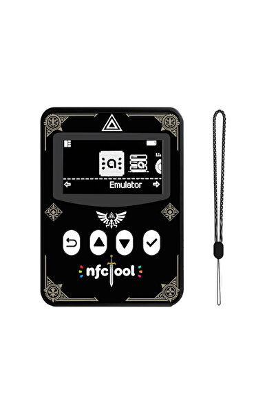 Choice3 Black New Smart NFC Emulator for Amiibotool Pixl.Js iNFC OLED HD Smar...