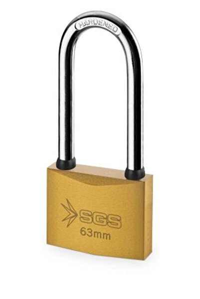 SGS Asma Ki̇li̇t Yellow Painted Long Hook 32mm
