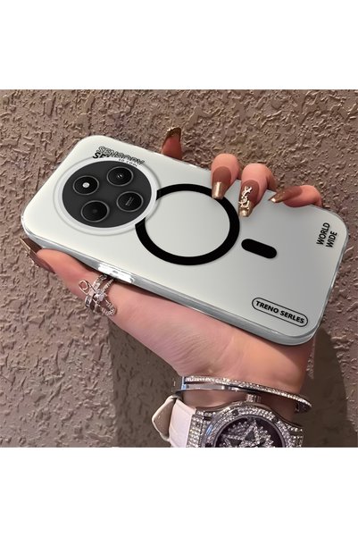 SLIMFELT Redmi 14C 4G/5G Uyumlu Yüksek Kalite Sade Desenli Kılıf, her tarza u...