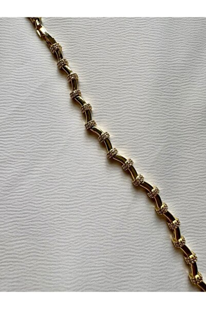 Emine seker jewelry Kadın Xuping Zikzak Model Bileklik