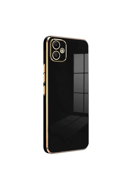 TheGencoo Samsung Galaxy A05 Case Volet Silicone - Black
