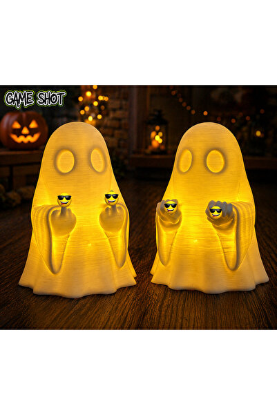 Ghost Figure for Joke – Funny Decorative Object – Funny Figure Includes 2 Tea Lights