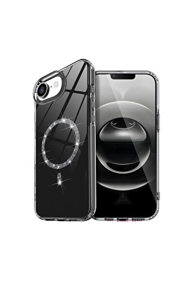 NewFace iPhone 17E Live Diamond Magsafe Cover - Black