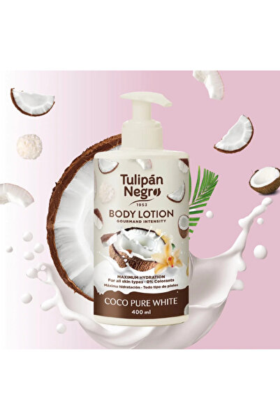 Tulipan Negro Γαλάκτωμα σώματος - Κόκο Πιουρ Ουάιτ