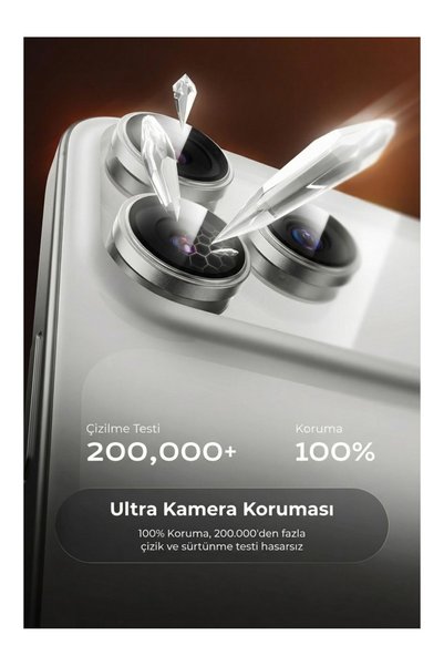 Nexiva واقي عدسة الكاميرا الأصلي لهاتف iPhone 17 Pro Premium AR+ AF+ ذو إطار ناعم وحماية كاملة