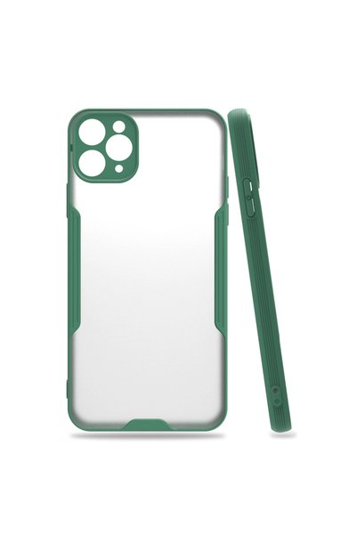 Generic Brand Apple iPhone 11 Pro Max Case Platinum Silicone - Green