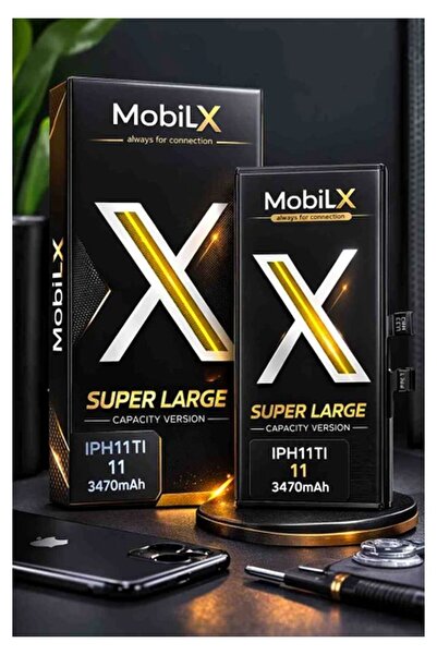 Story Mobilx x Super Large iPhone 11 Batarya 3470MAH Yüksek Kapasiteli Pil
