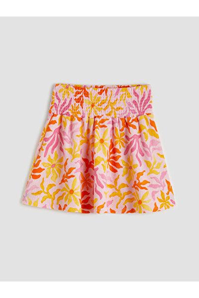 LC Waikiki تنورة للفتيات مطرزة بالزهور من Shining Store من مجموعة Sparkling C...