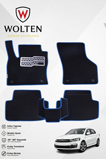w wolten german engineered C-ELYSEE-CİTROEN-(2008-sonrası tek kalıp) İÇİN EVA...