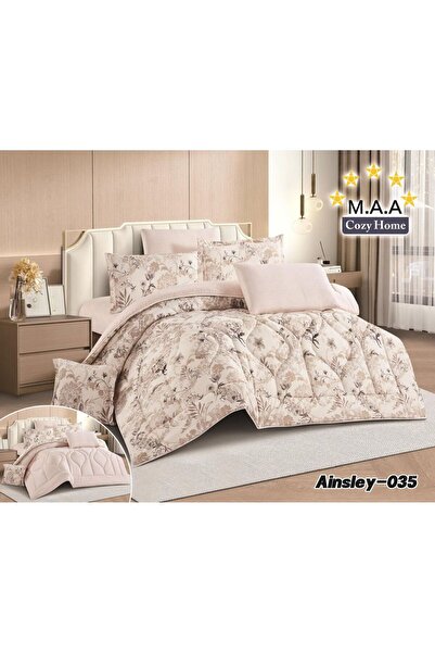 Moon Summer Bedspread Nefren 8 Pieces Microfiber Jacquard