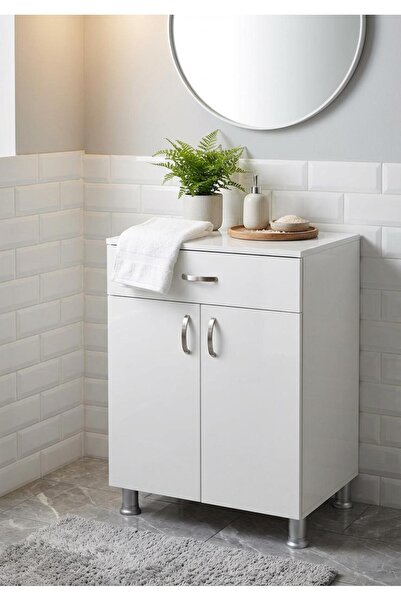 BMD MOBİLYA Çok Amaçlı Raflı Dolap (EN:60 CM, DERİNLİK 58 CM, YÜKSEKLİK,85 CM)