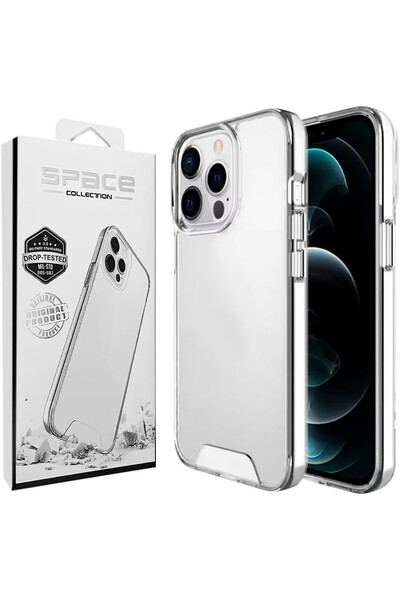 HyperAge iPhone 13 Pro Max Kılıf Kamera Yükseltili Arkası Sert Metal Butonlu ...