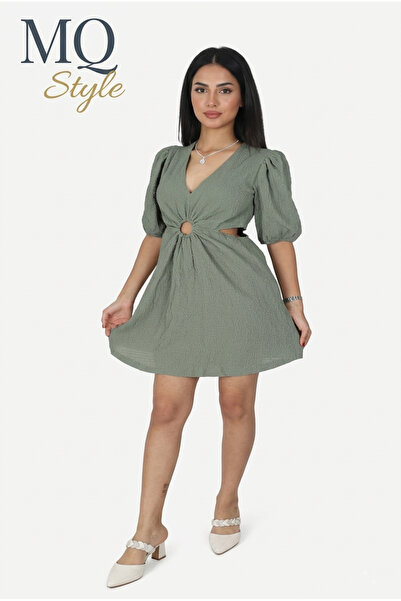 MQ Short Dress with "Cut-Out" Design and Front Waist Loop from the Style Coll...