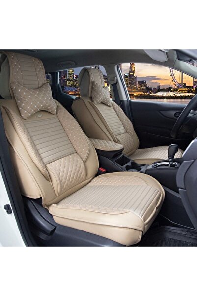 Generic Brand مجموعة غطاء مقعد السيارة الجلدية الفاخرة الجديدة من Ford Connec...