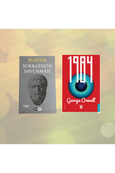 Siyah Beyaz Yayınları 2 Kitap / Sokrates'in Savunması - 1984