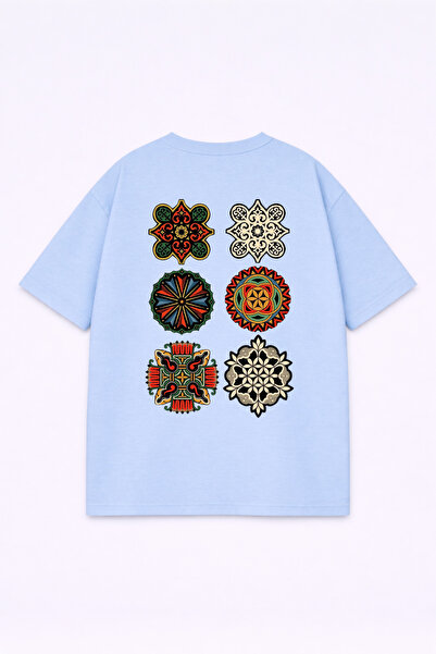 VODEXA Tricou Oversize Unisex 100% Bumbac Imprimat, Croială Confortabilă, Ele...