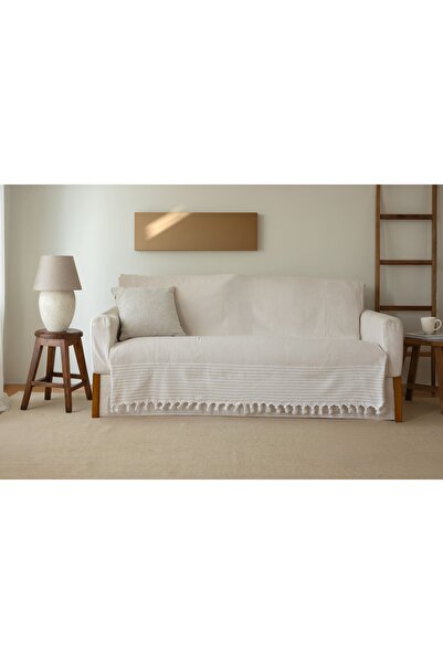 PARELDA HOME ΚΑΛΥΜΜΑ ΚΑΝΑΠΕ ΜΕ ΣΧΕΔΙΟ ΧΑΣΙΡΙ ΜΠΕΖ ΧΡΩΜΑΤΟΣ 180*215 ΕΚ.
