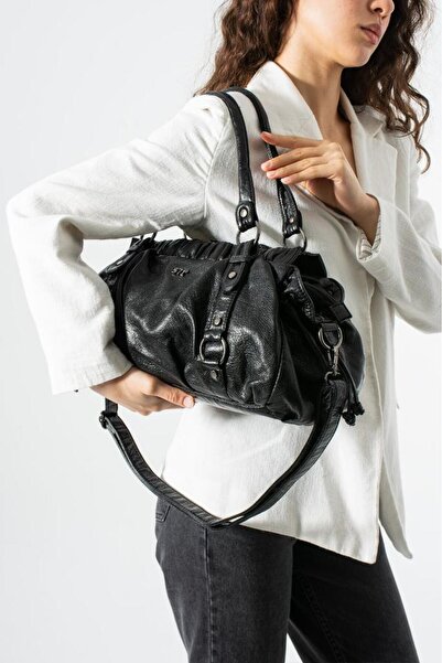 Baginn Γυναικεία τσάντα ώμου από δερματίνη Vegan-Synthetic Leather Cross Stra...