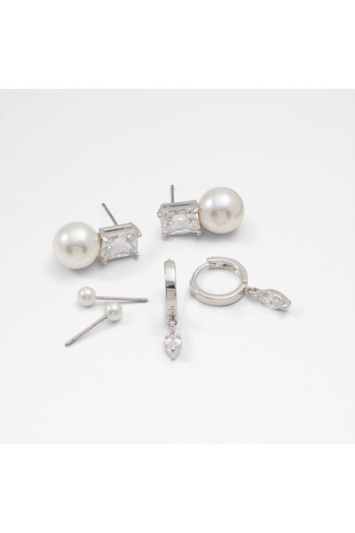 Aldo Aureliie Womens White Earrings