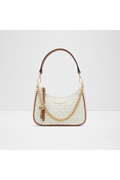 Aldo Maricar Womens Beige Shoulder Bag