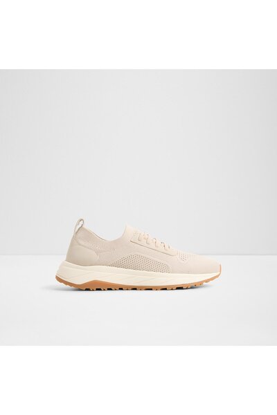Aldo Zayd Mens Beige Sneakers