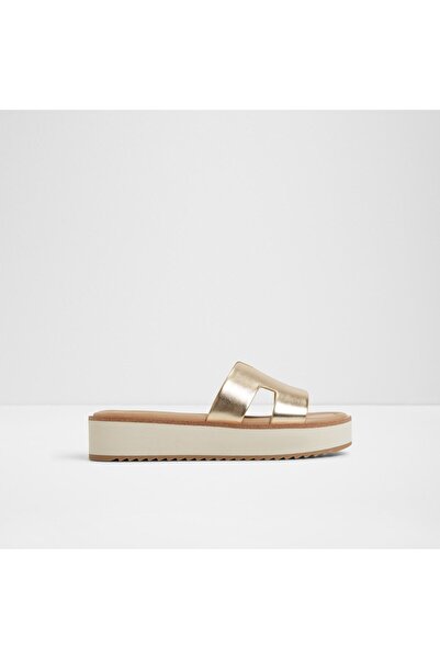 Aldo Anayelie Womens Gold Sandals