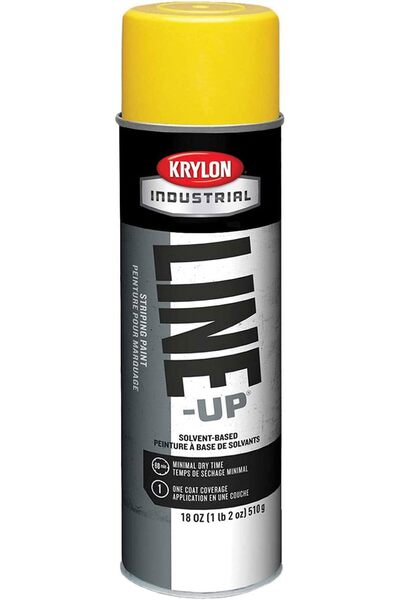 Krylon Yellow Road Marking Paint 12/Pack #   K08301