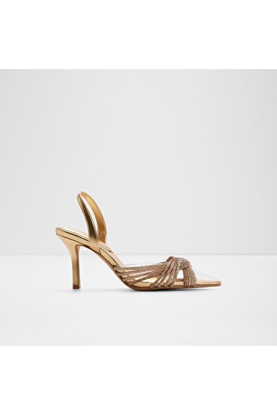 Aldo Thubeth Womens Gold Sandals