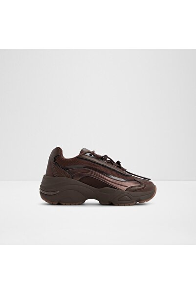 Aldo Kitri Womens Brown Sneakers