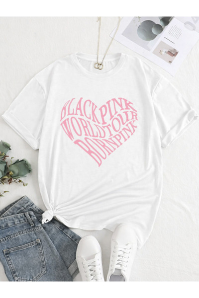 barsdepo Tricou BLACKPINK, Calitate PREMIUM Unisex Copii/Adulți (Cu Cadou Sur...