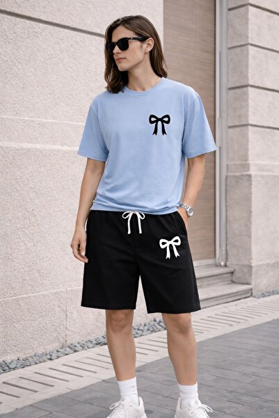 orwen life est. 2022 Συλλογή Bow Γυναικείο Σετ Σορτς Άνετη Εφαρμογή OVERSIZ Μ...