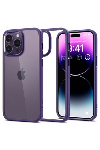Spigen Υπερ-Υβριδικό, βαθύ μοβ - iPhone 14 Pro