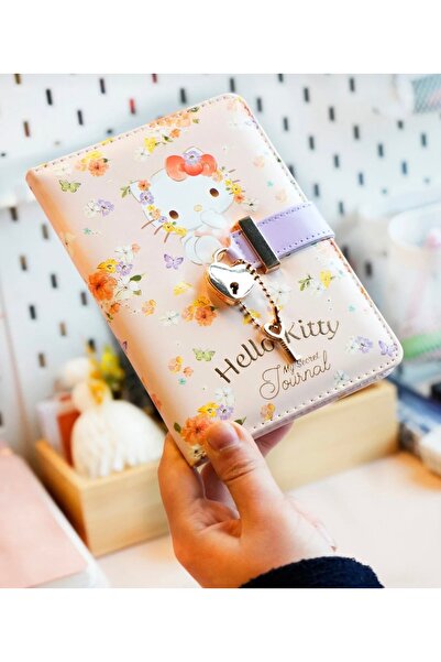 diğerr1 Ημερολόγιο Kuromi με κλειδαριά A6 192 Σελίδες 80 Γρ