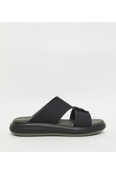Aldo Mens Black Sandals