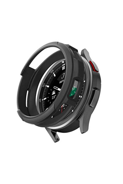 Spigen Liquid Air, ματ μαύρο - Samsung Galaxy Watch6 Classic 47mm