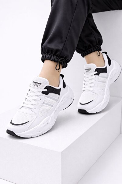 Slipcat Unisex άνετα αθλητικά παπούτσια με χοντρή σόλα και κορδόνια – Διαπνέο...