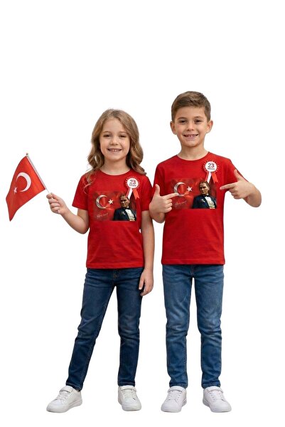 NEWKİDS Μπλουζάκια Unisex με στάμπα Ατατούρκ