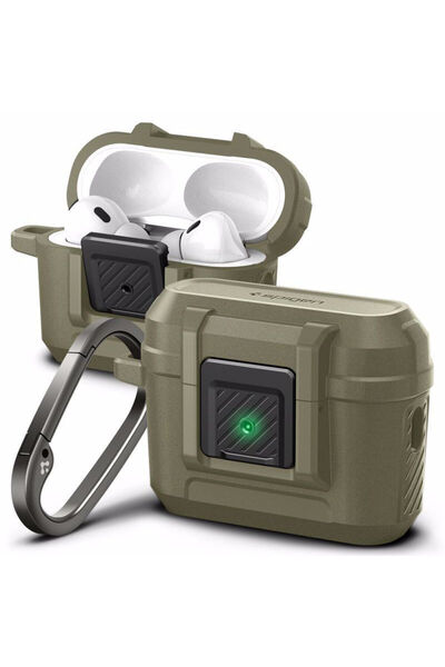 Spigen Λοκ Φιτ, βίντατζ χακί - AirPods Pro 2