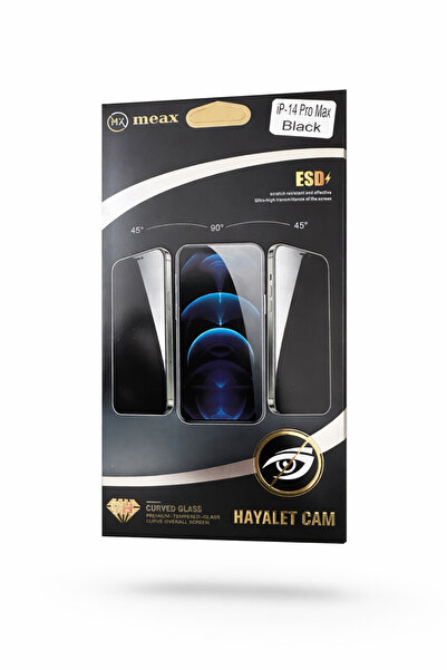 meax iPhone 14 Pro Max Ghost Unbreakable Glass with Privacy Filter