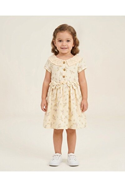 voyyo kids baby Φόρεμα - Εκρού - Slim